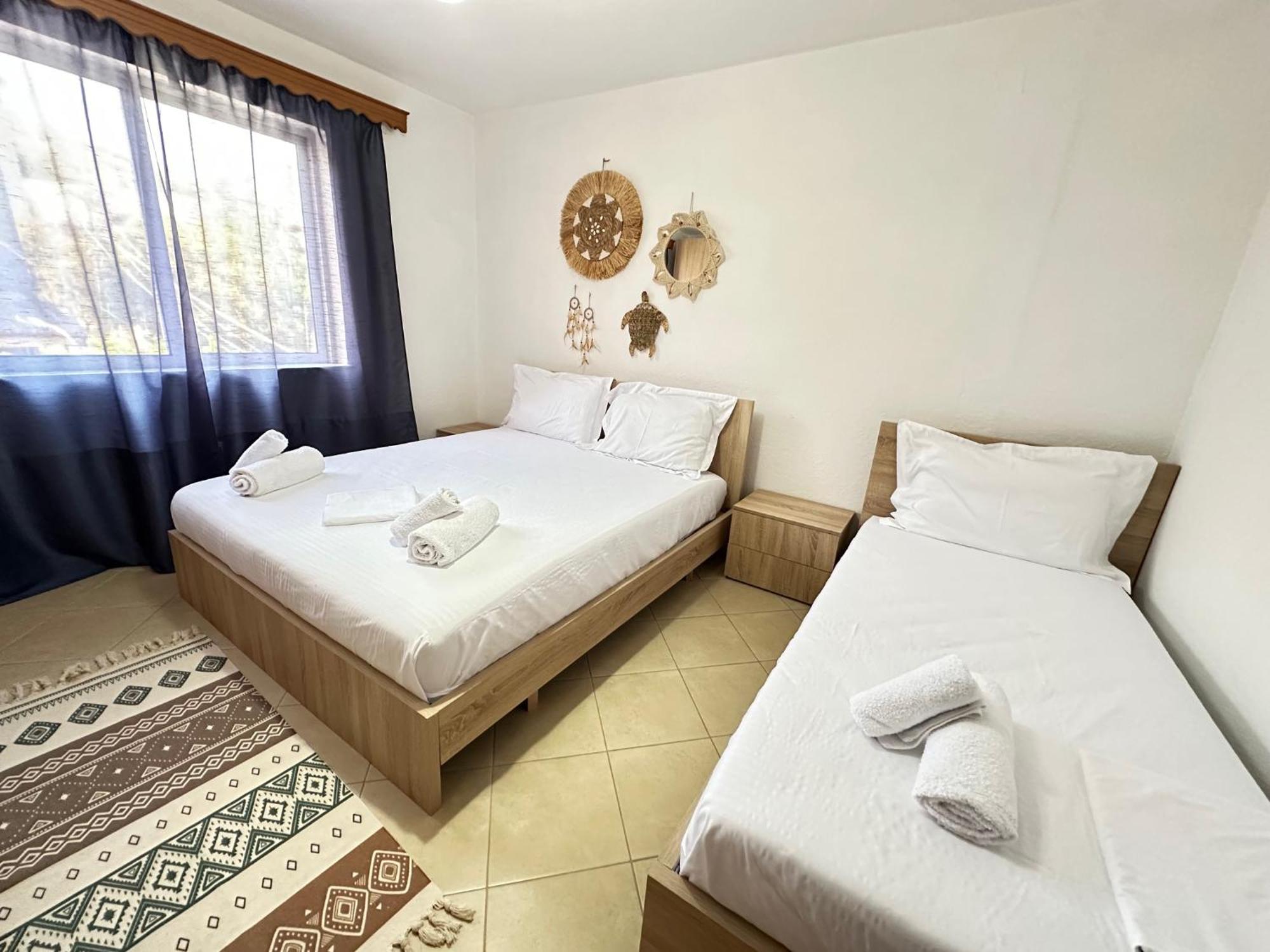 Boho Coastal Retreat Apartment Sarandë Exterior foto